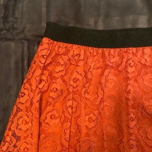 LuLaRoe Lola midi skirt Lace